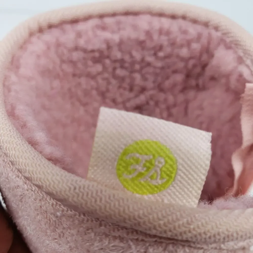 First Steps By Stepping Stones Toddler Girls Size 8 Pink Faux Fur Pull On Boots